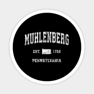 Muhlenberg Pennsylvania Pa Athletic Sports Magnet